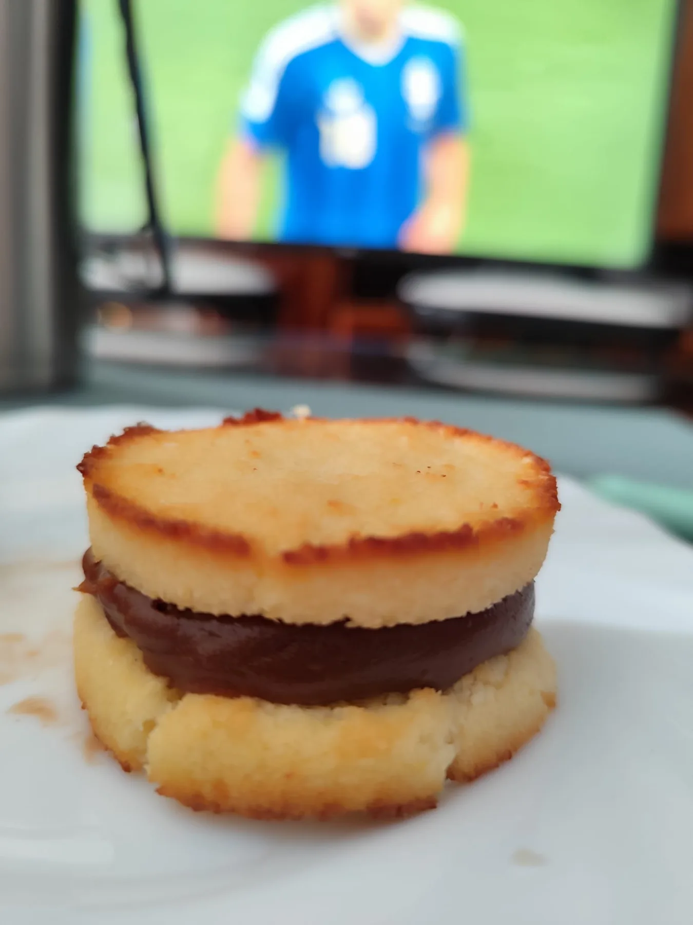 Alfajores de coco y dulce de leche de Karamells
