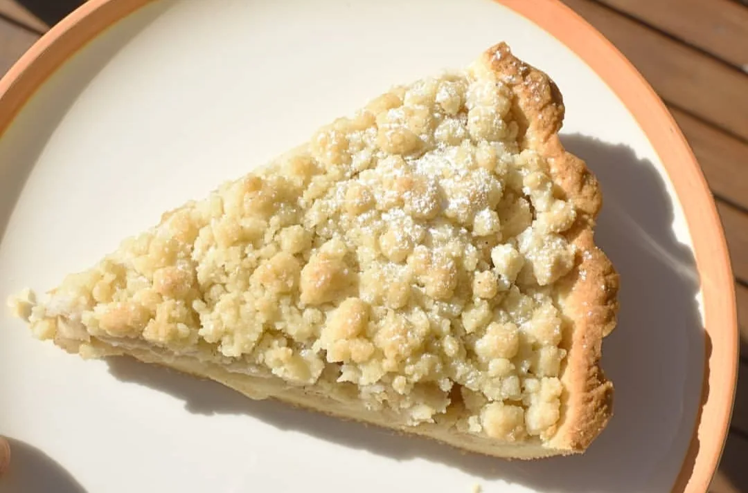 Tarta de manzana con crumble de Karamells